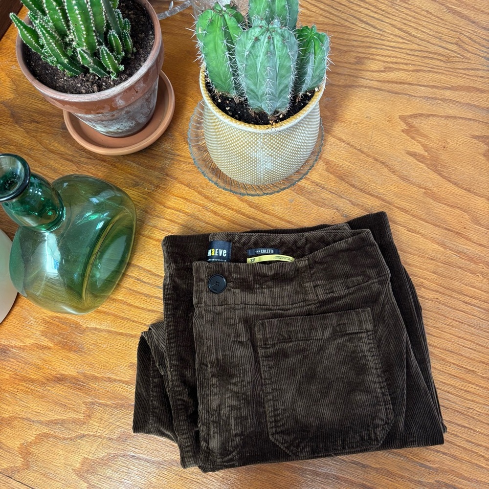 Anthropologie Corduroy Culottes